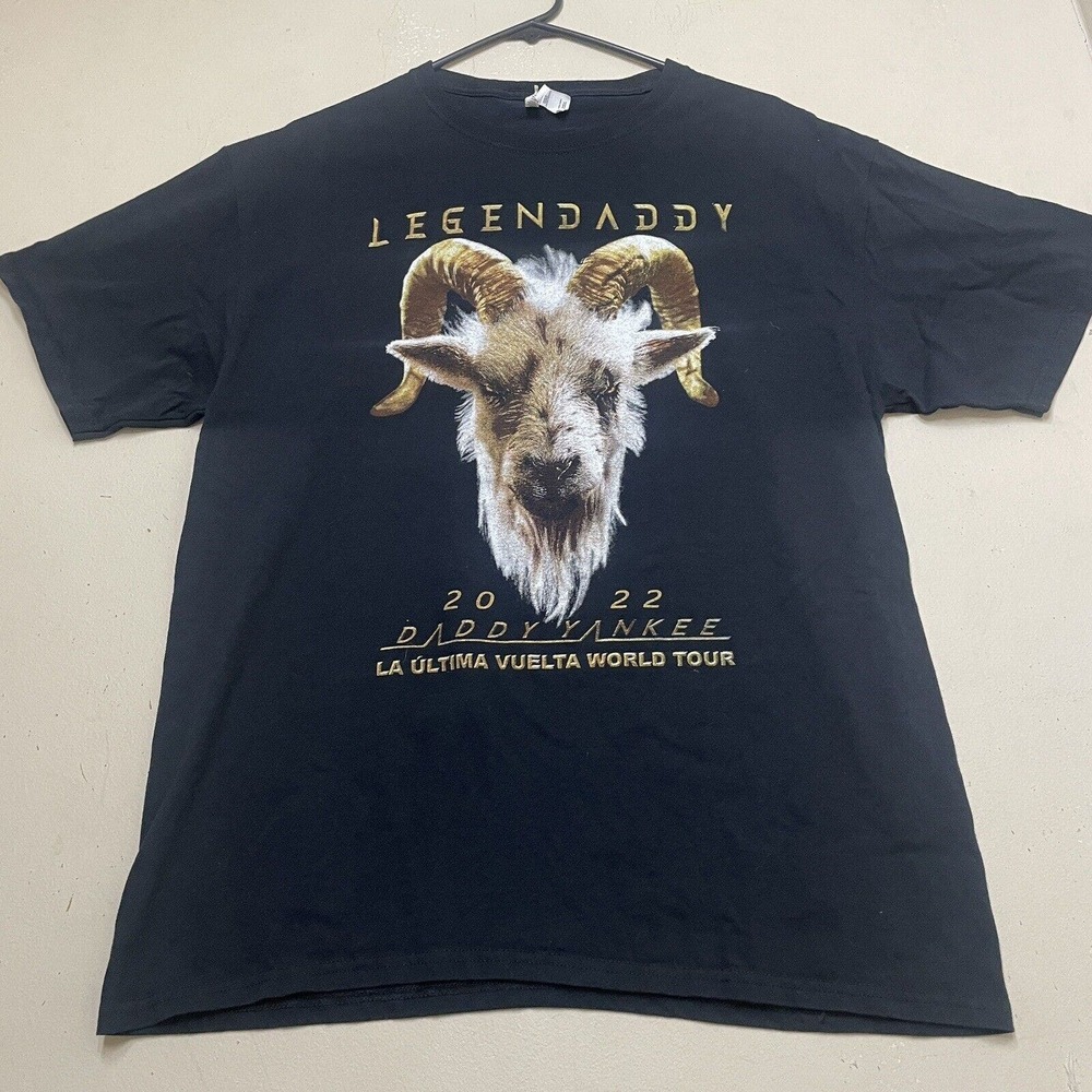 Daddy Yankee Legendaddy 2022 Tour Shirt Size Large